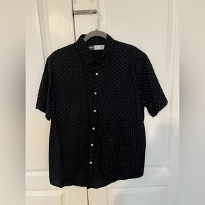 Old Navy, button up short sleeve, size L, $14